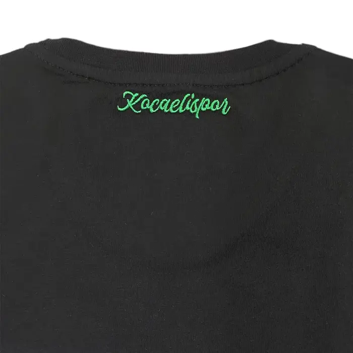 Kocaelispor Lisanslı Hml Bisiklet Yaka T-Shirt Siyah - 5