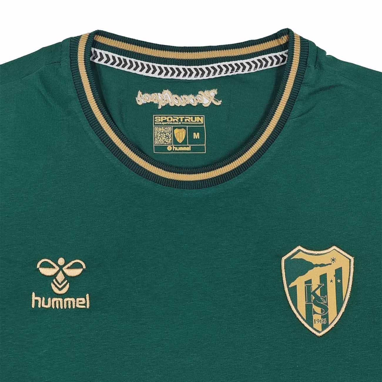 Kocaelispor Lisanslı Hml Bisiklet Yaka T-Shirt Zümrüt - 5