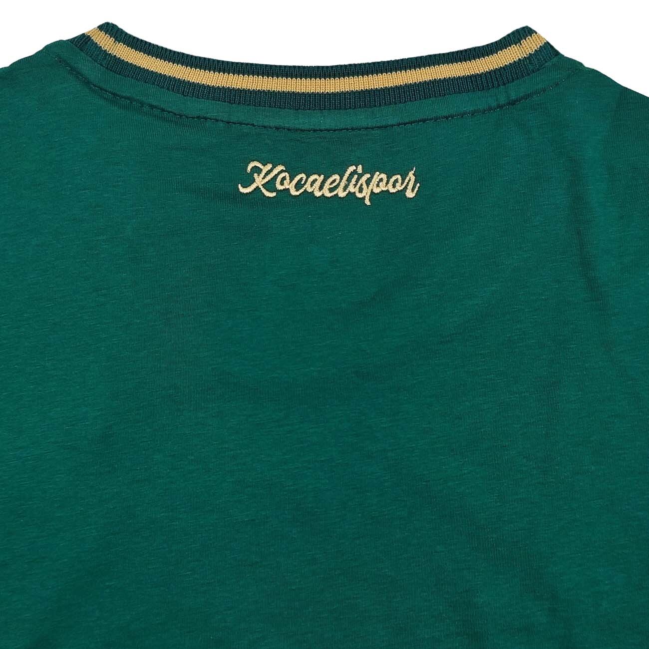 Kocaelispor Lisanslı Hml Bisiklet Yaka T-Shirt Zümrüt - 7