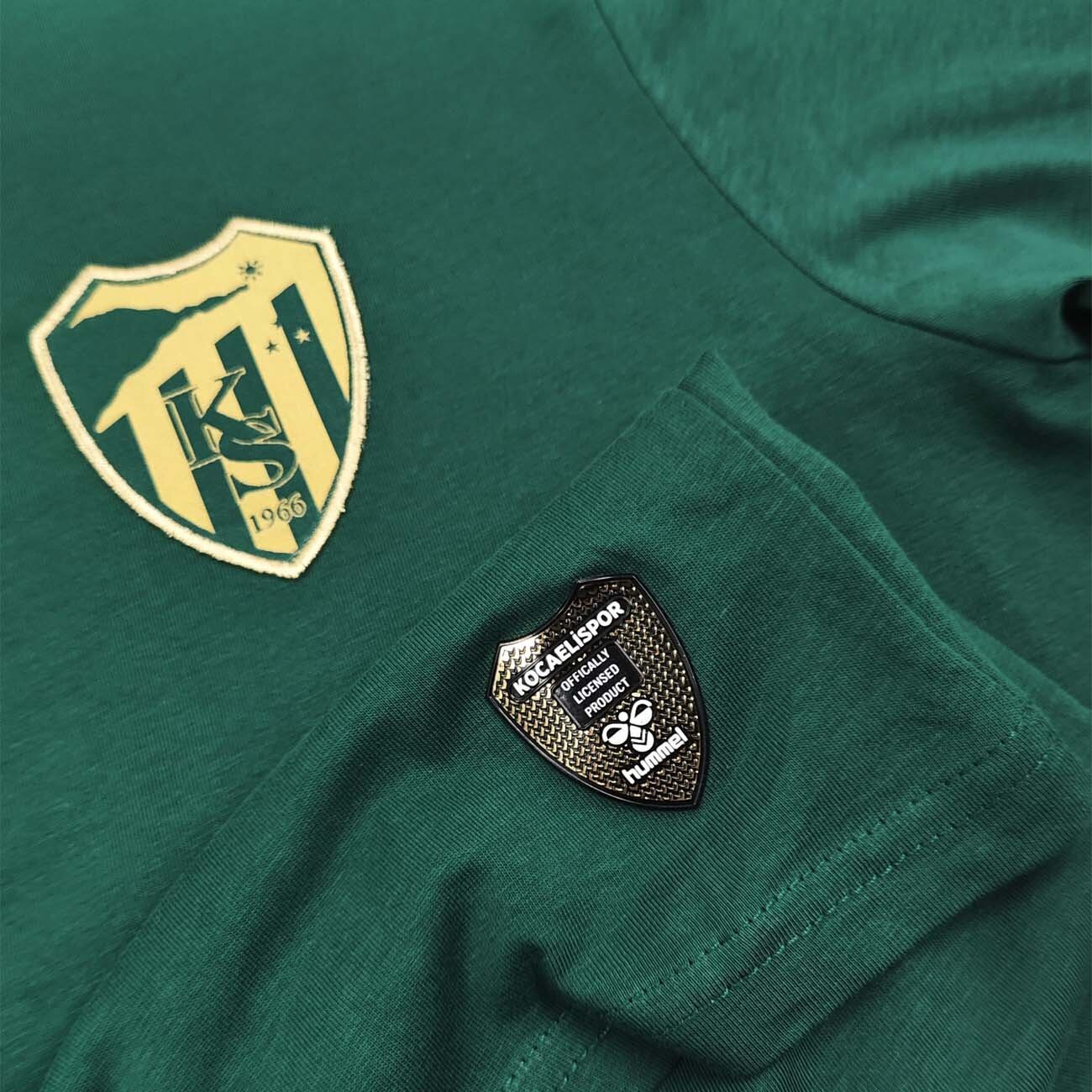 Kocaelispor Lisanslı Hml Bisiklet Yaka T-Shirt Zümrüt - 4