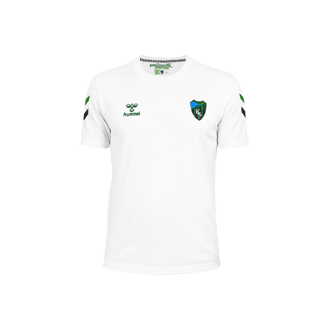 Kocaelispor Lisanslı Hml Çocuk Bisiklet Yaka T-Shirt Beyaz - 1