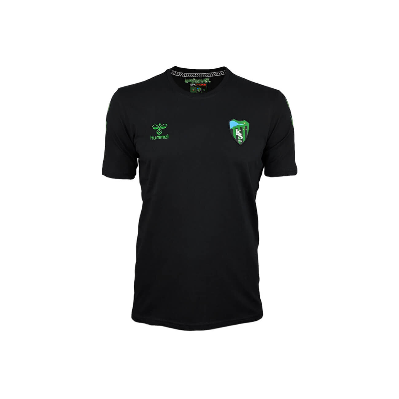 Kocaelispor Lisanslı Hml Çocuk Bisiklet Yaka T-Shirt Siyah - 1