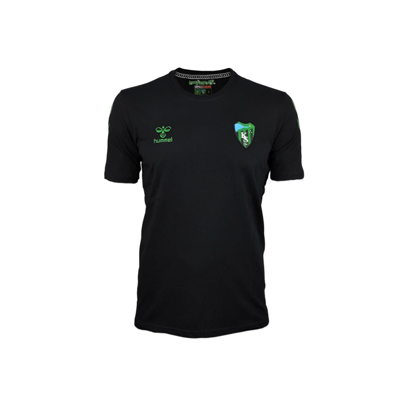 Kocaelispor Lisanslı Hml Çocuk Bisiklet Yaka T-Shirt Siyah - 1