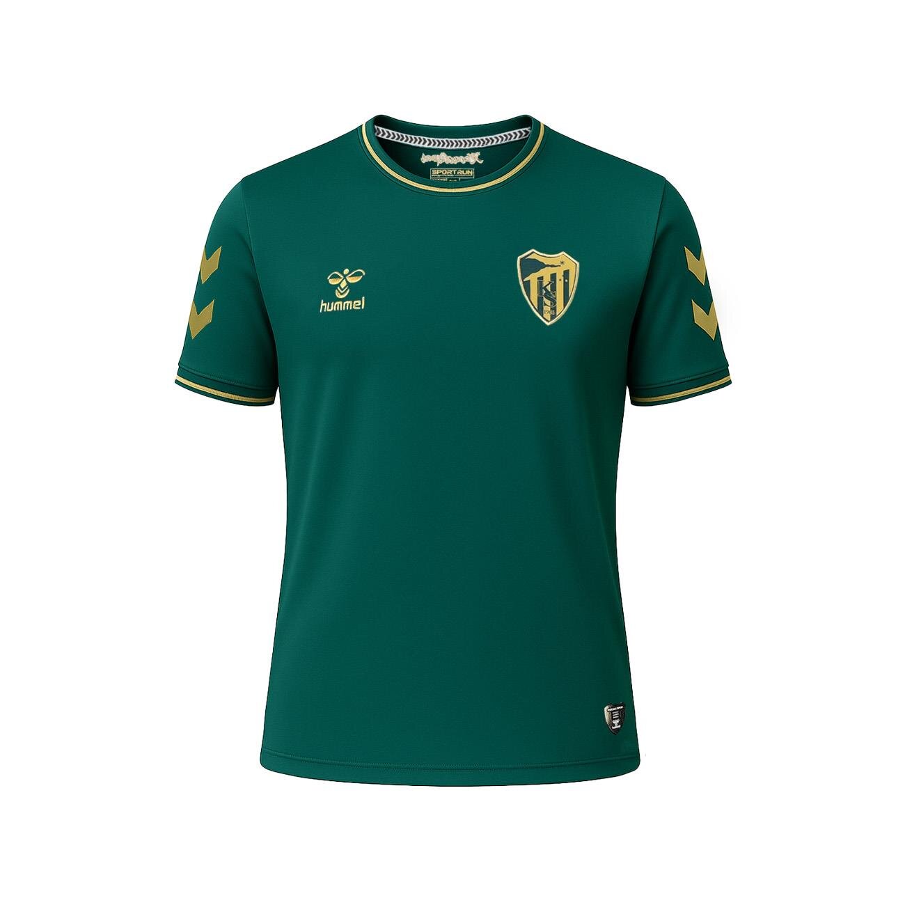 Kocaelispor Lisanslı Hml Çocuk Bisiklet Yaka T-Shirt Zümrüt - 1