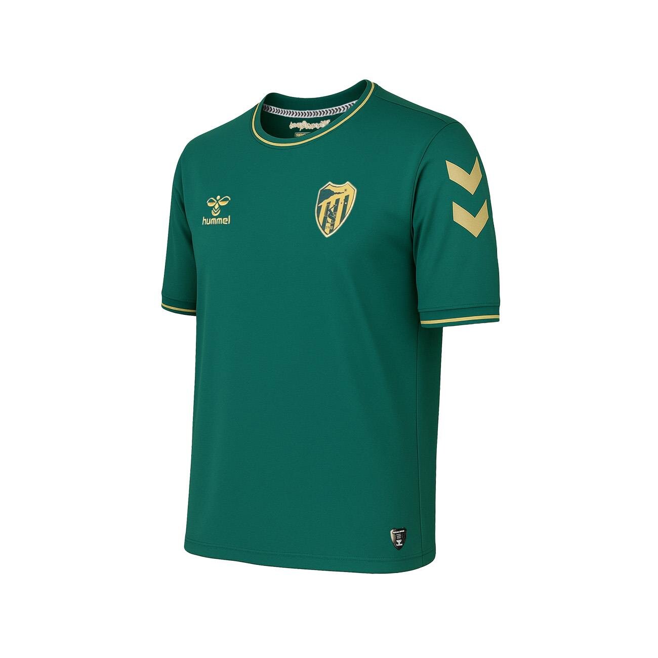 Kocaelispor Lisanslı Hml Çocuk Bisiklet Yaka T-Shirt Zümrüt - 2