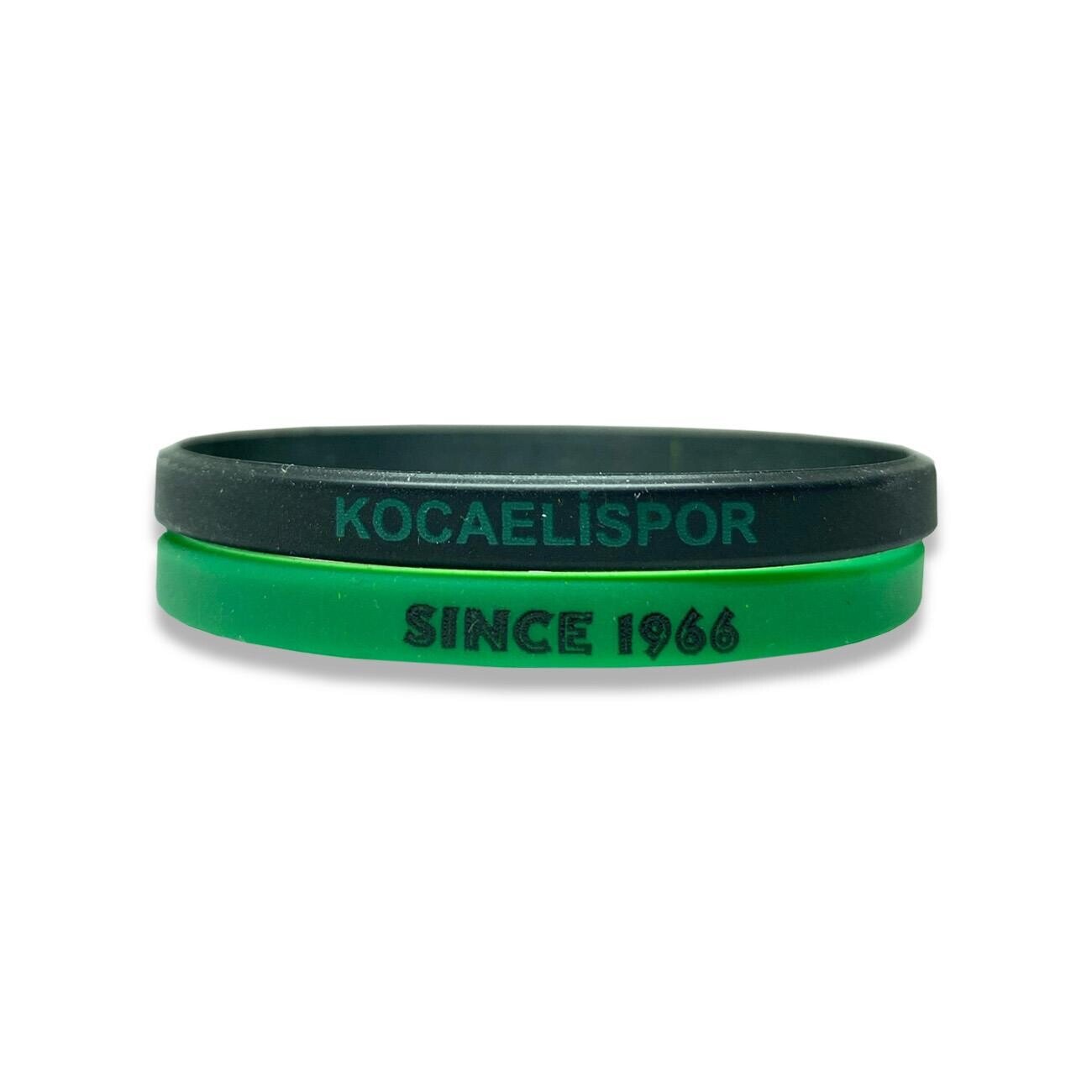 Kocaelispor Lisanslı İnce Bileklik Yeşil-Siyah - 4
