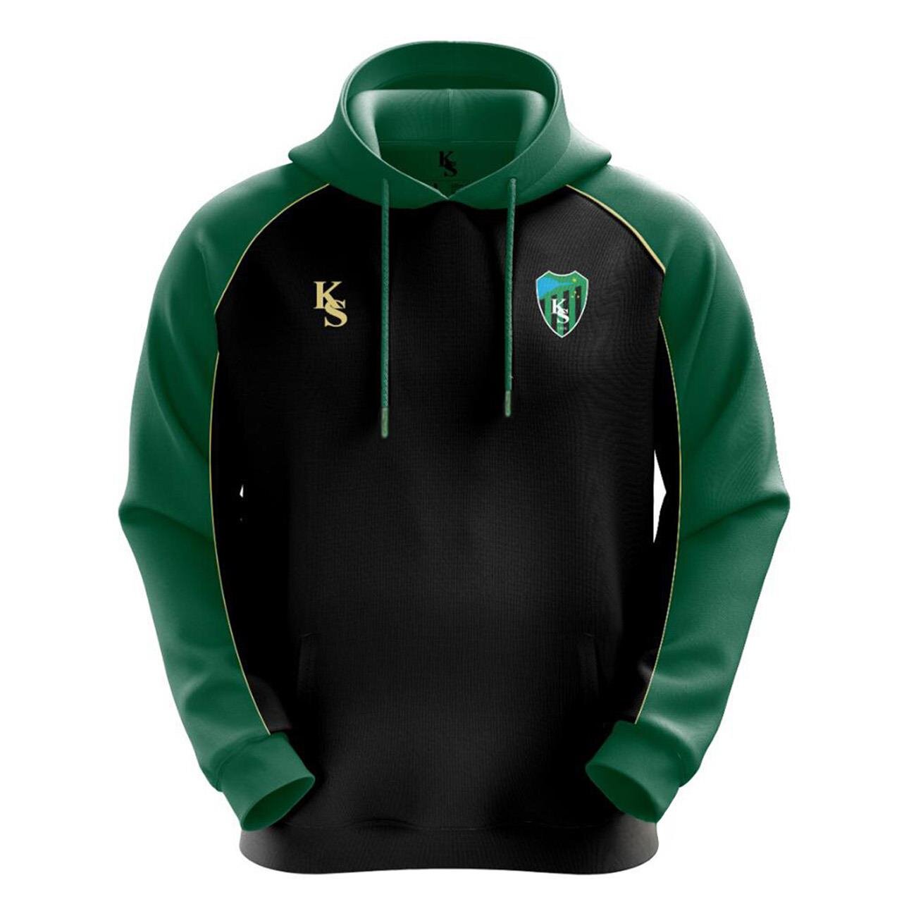 Kocaelispor Lisanslı Kapüşonlu Sweatshirt Siyah - 1