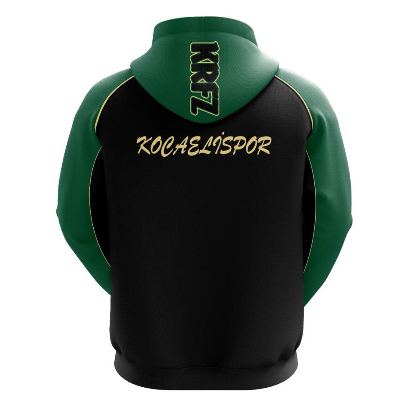 Kocaelispor Lisanslı Kapüşonlu Sweatshirt Siyah - 2
