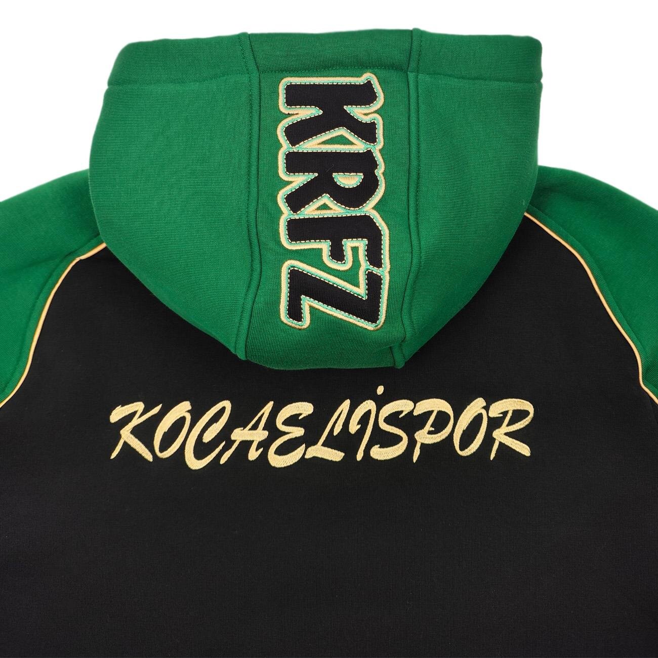 Kocaelispor Lisanslı Kapüşonlu Sweatshirt Siyah - 4