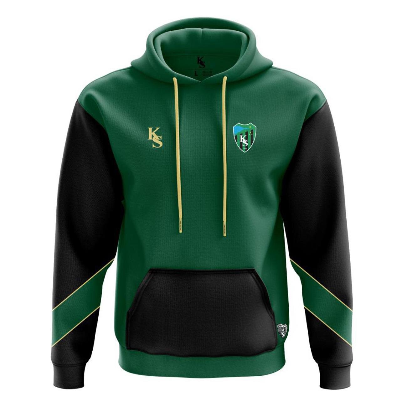 Kocaelispor Lisanslı Kapüşonlu Sweatshirt Yeşil - 1