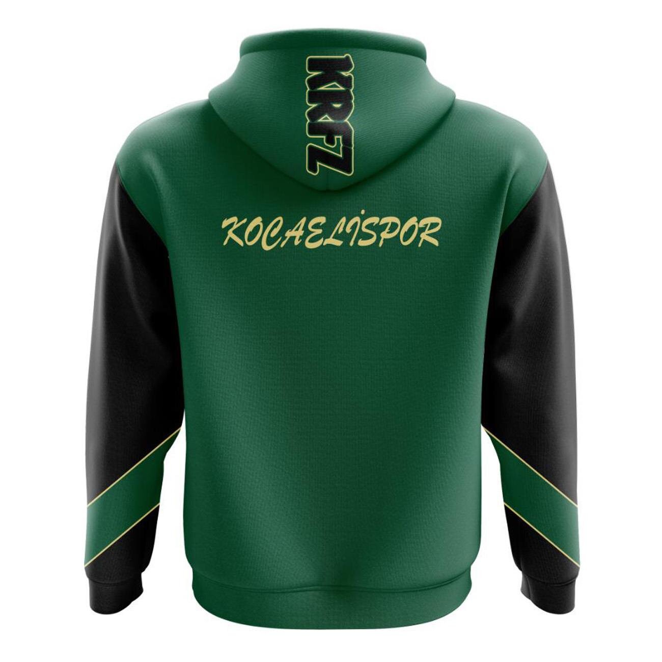 Kocaelispor Lisanslı Kapüşonlu Sweatshirt Yeşil - 2