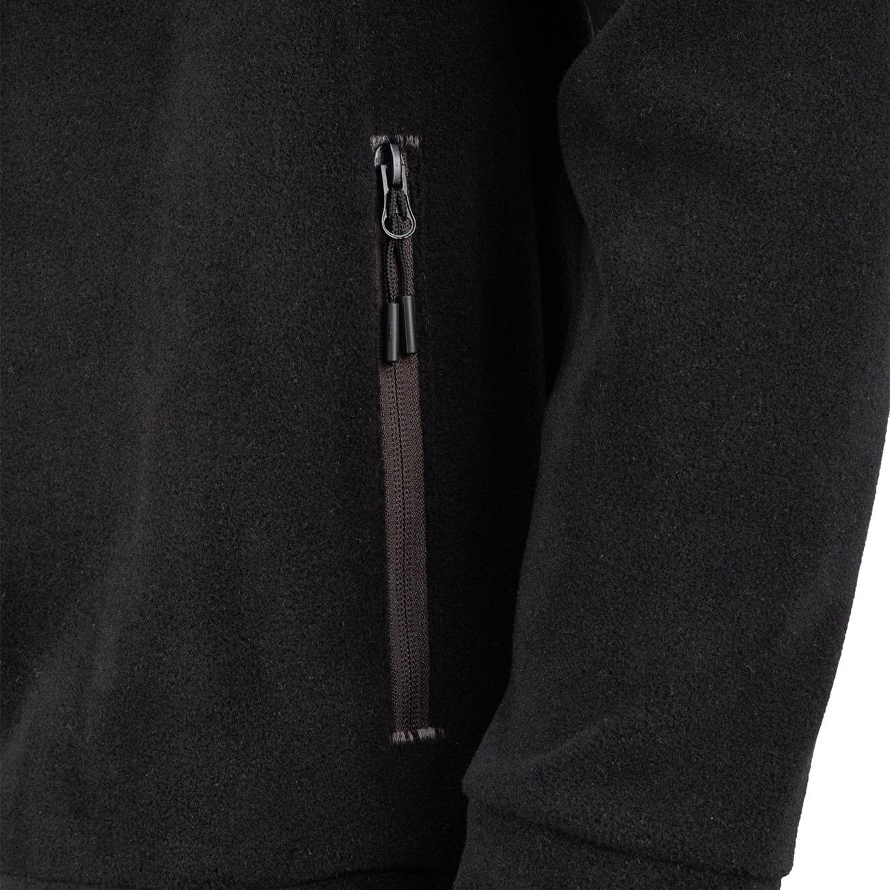 Kocaelispor Lisanslı Körfez Polar Ceket Siyah - 5