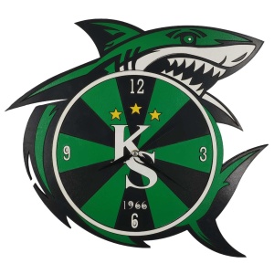Kocaelispor Lisanslı Ks Duvar Saati KOPEKBALIGI - Kocaelispor