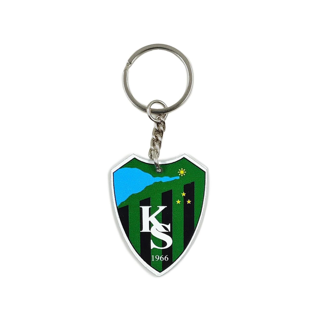 Kocaelispor Lisanslı Metal Anahtarlık Beyaz Arma - 1