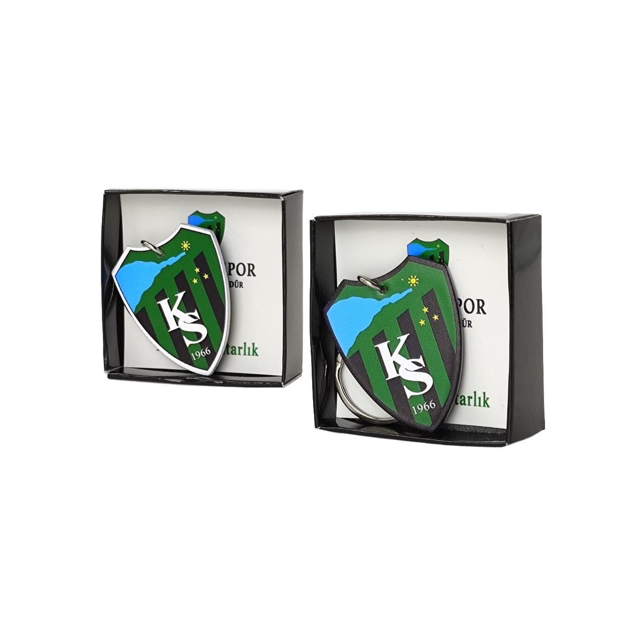 Kocaelispor Lisanslı Metal Anahtarlık Beyaz Arma - 3