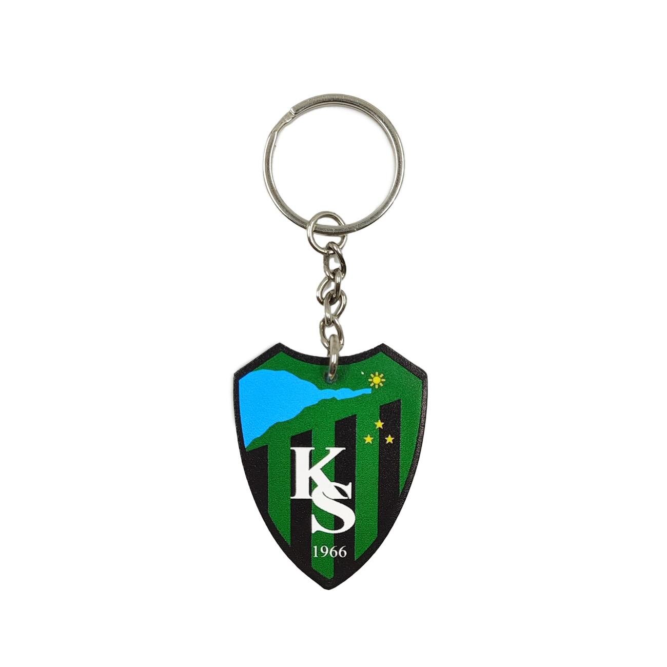 Kocaelispor Lisanslı Metal Anahtarlık Siyah Arma - 1