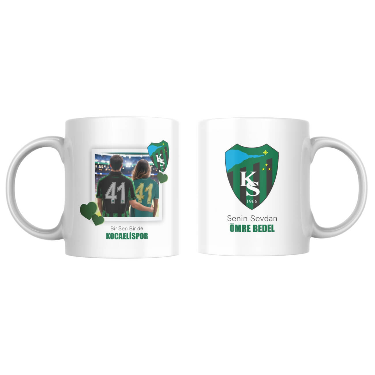 Kocaelispor Lisanslı Özelleştirilebilir Kupa Bardak Model 2 - 4