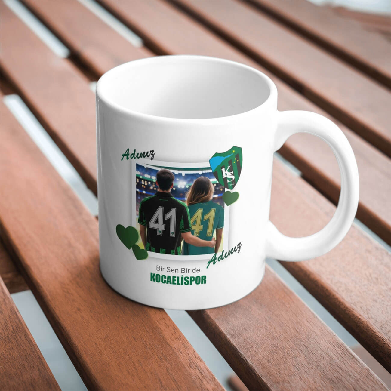 Kocaelispor Lisanslı Özelleştirilebilir Kupa Bardak Model 2 - 3