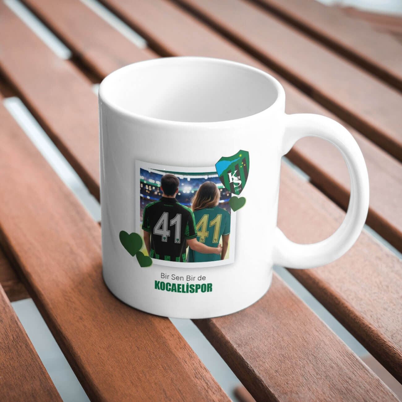 Kocaelispor Lisanslı Özelleştirilebilir Kupa Bardak Model 2 - 6