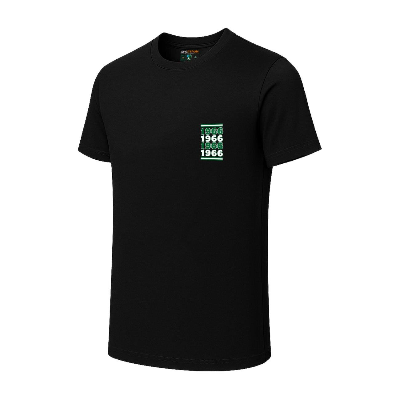 Kocaelispor Lisanslı Pamuklu Siyah T-Shirt 1966 - 2