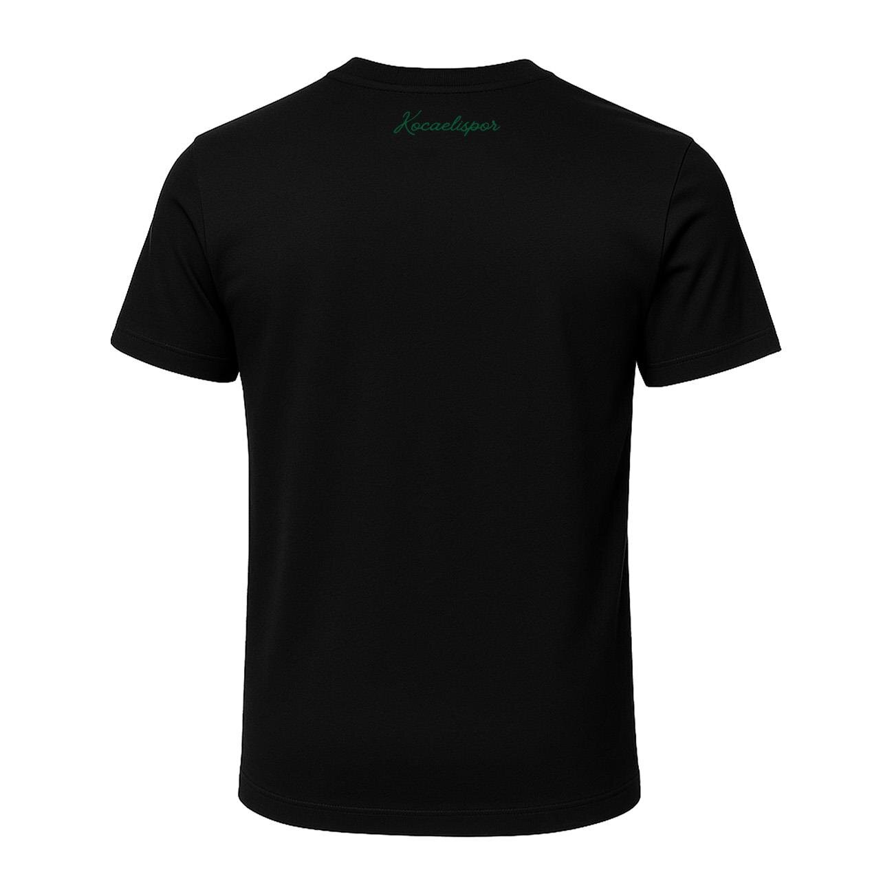 Kocaelispor Lisanslı Pamuklu Siyah T-Shirt BUSEVDA - 3