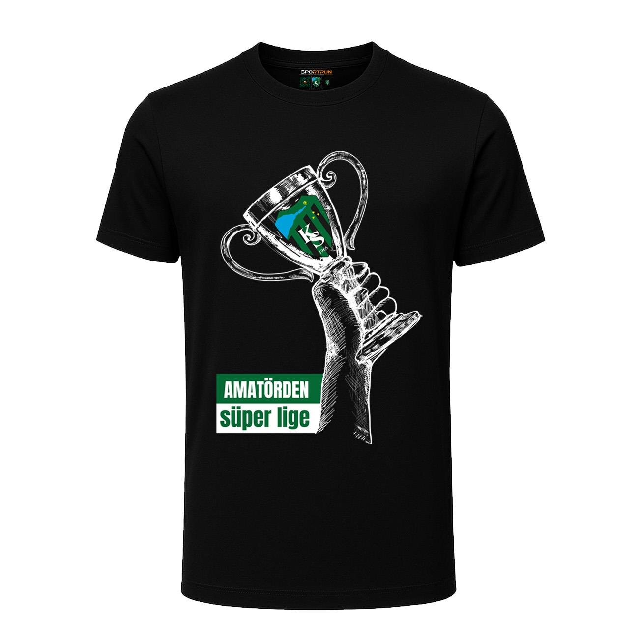 Kocaelispor Lisanslı Pamuklu Siyah T-Shirt SUPERLIGE - 1