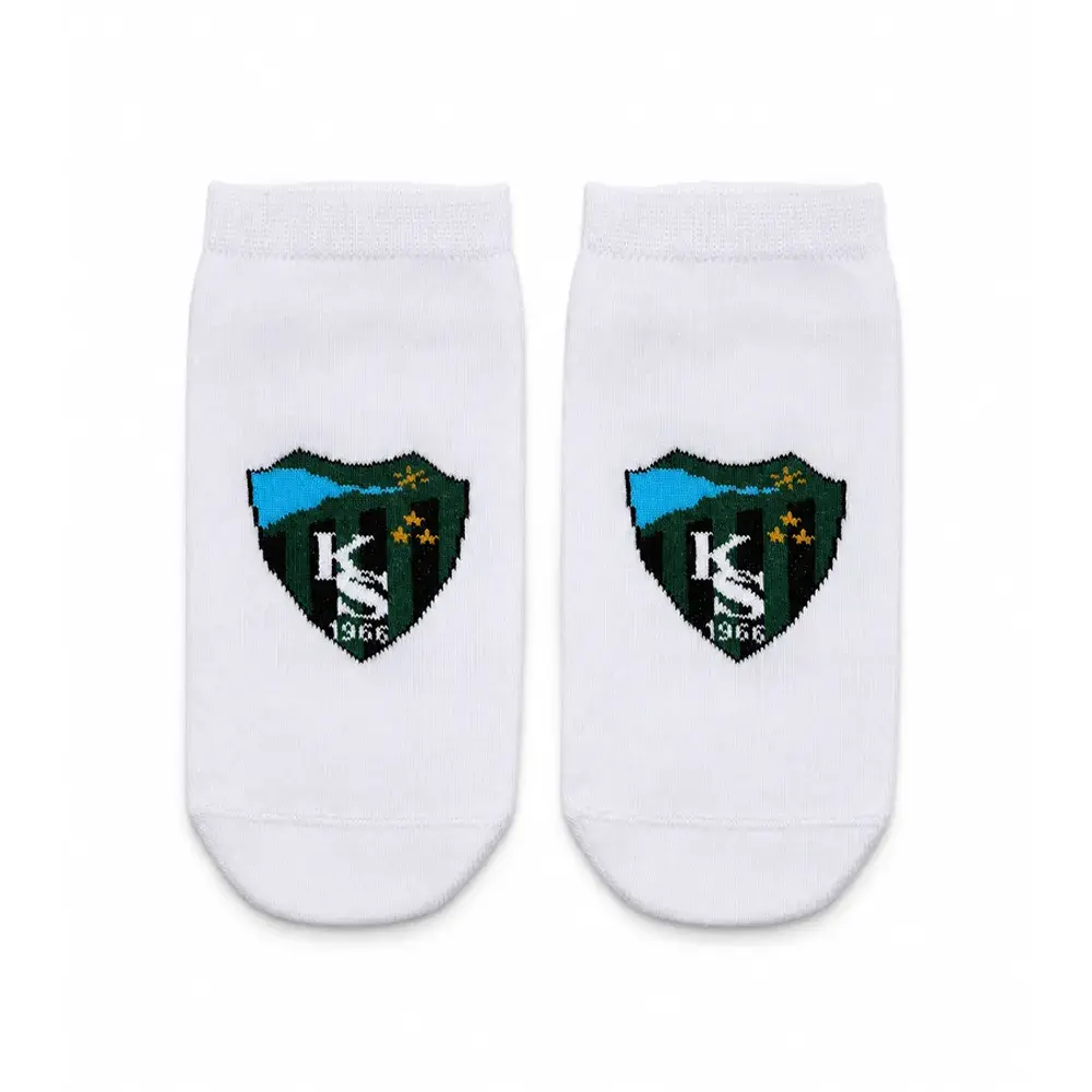 Kocaelispor Lisanslı Patik Çorap Beyaz - 1