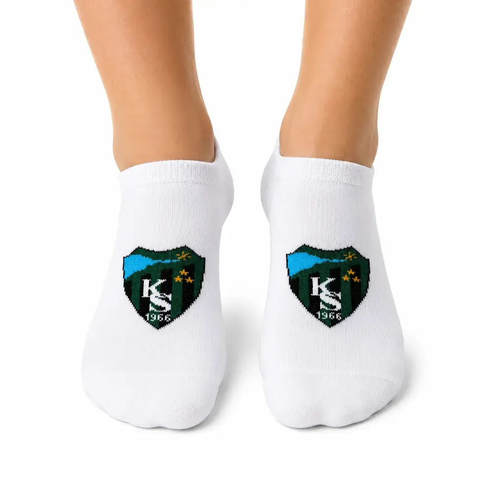 Kocaelispor Lisanslı Patik Çorap Beyaz - 2
