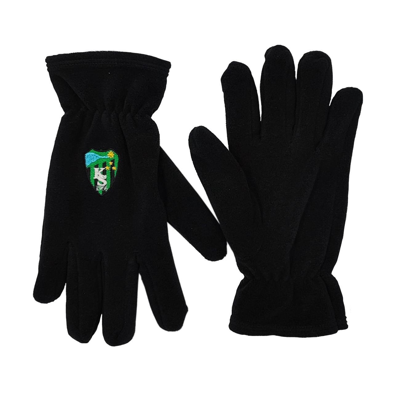 Kocaelispor Lisanslı Polar Eldiven Siyah - 1