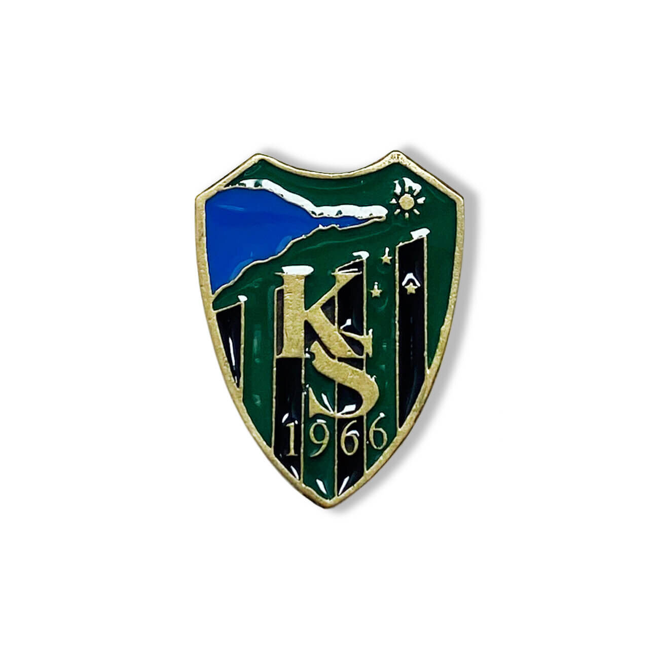 Kocaelispor Lisanslı Rozet Yeşil-Siyah - 1