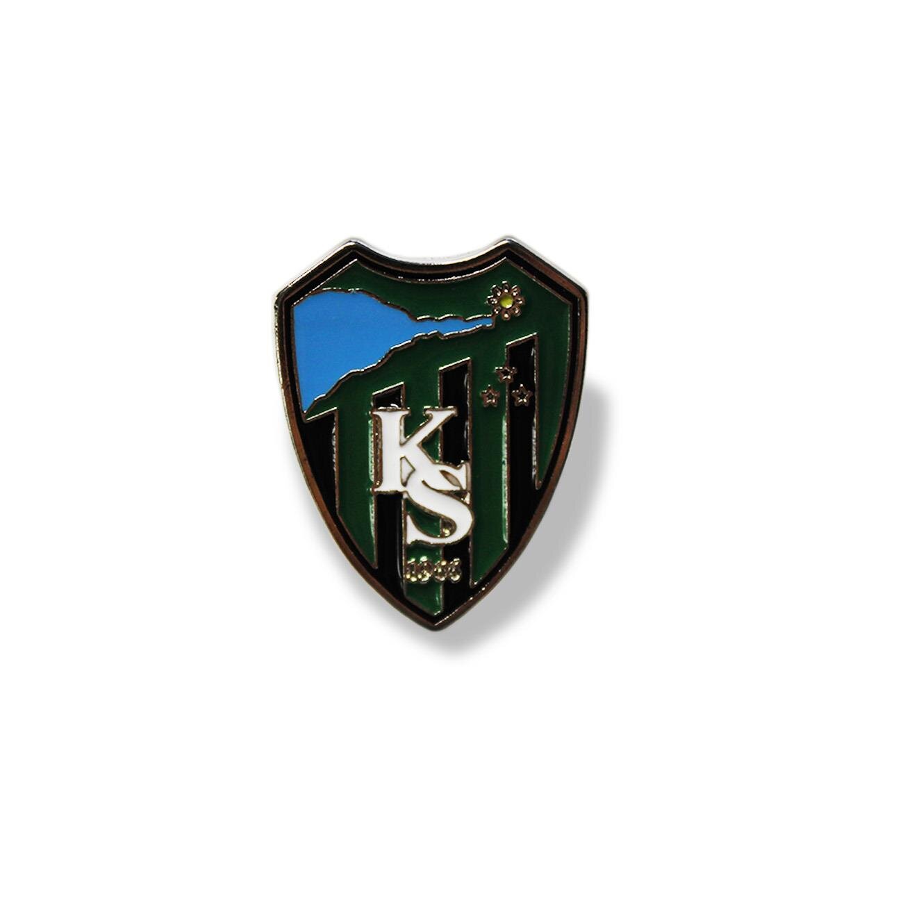 Kocaelispor Lisanslı Rozet Yeşil-Siyah - 1
