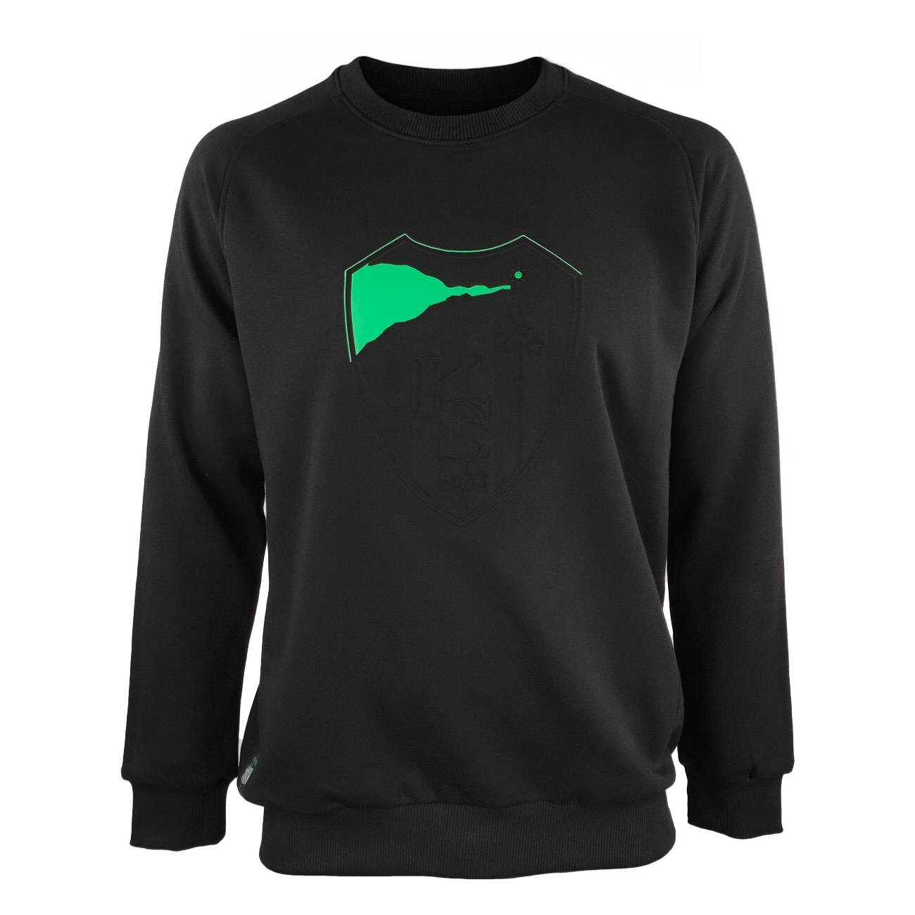 Kocaelispor Lisanslı Sıfır Yaka Sweatshirt Siyah - 1