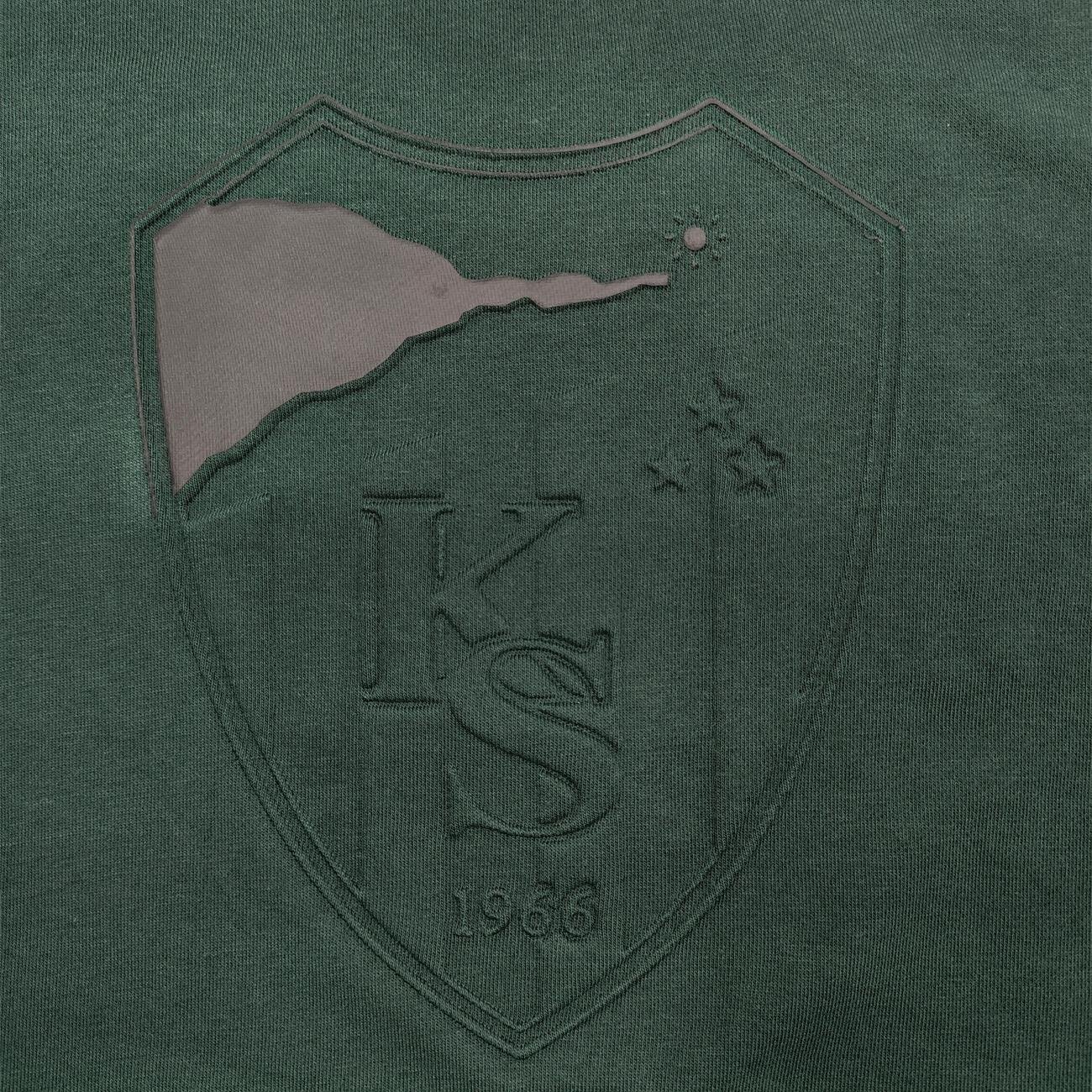 Kocaelispor Lisanslı Sıfır Yaka Sweatshirt Yeşil - 3