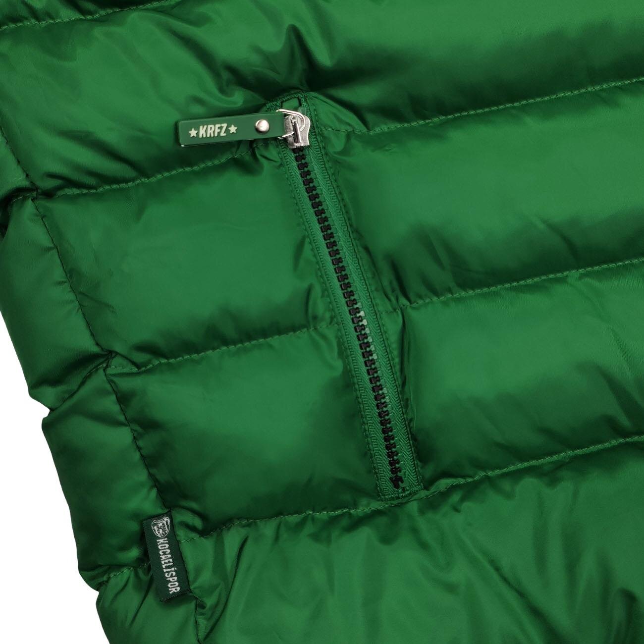 Kocaelispor Lisanslı Şişme Mont Yeşil - 5