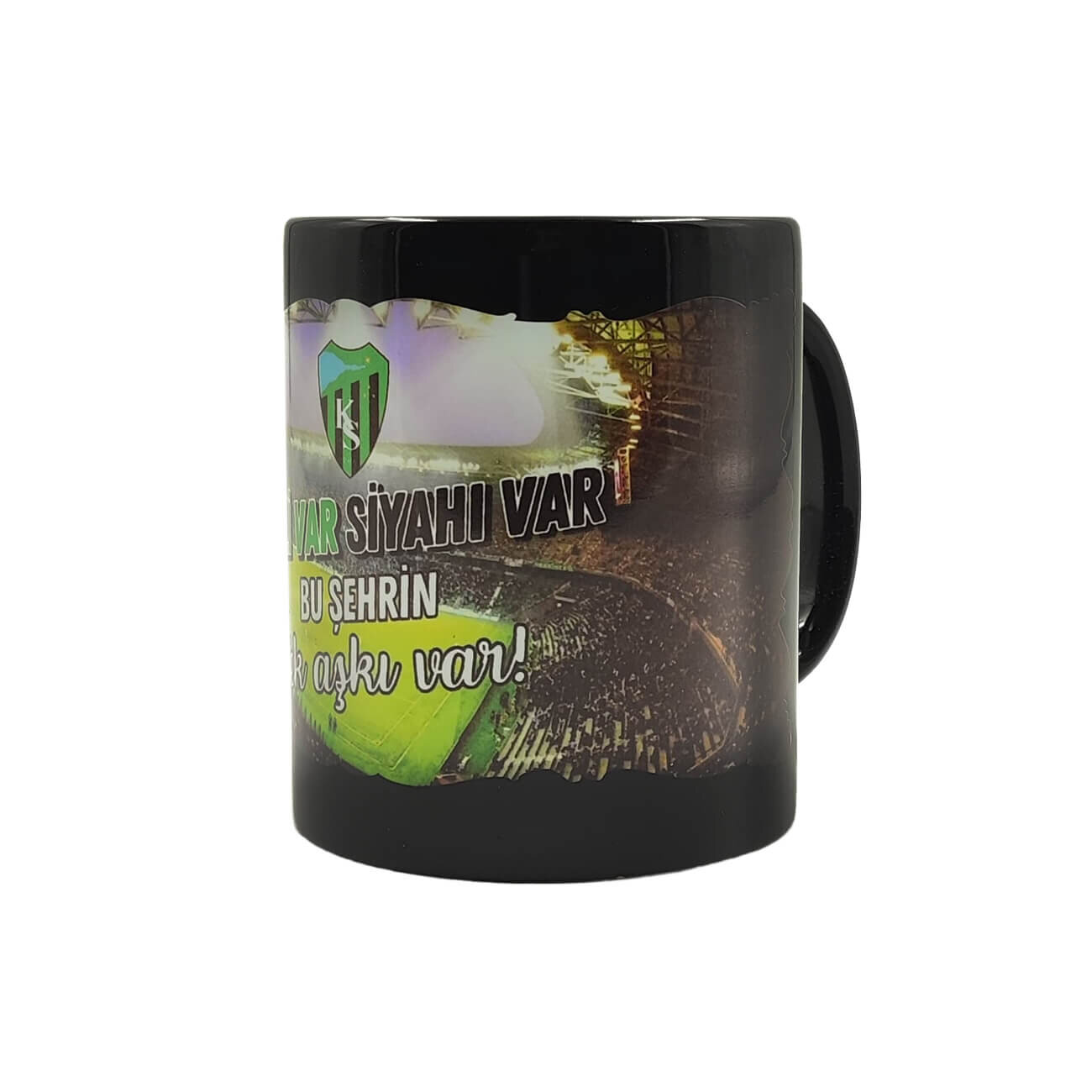 Kocaelispor Lisanslı Siyah Kupa Bardak Siyah - 4