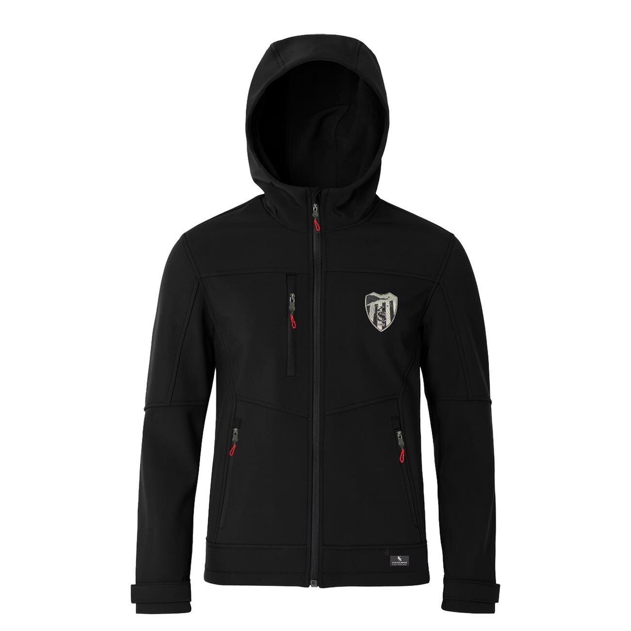 Kocaelispor Lisanslı Softshell Mont Siyah - 5