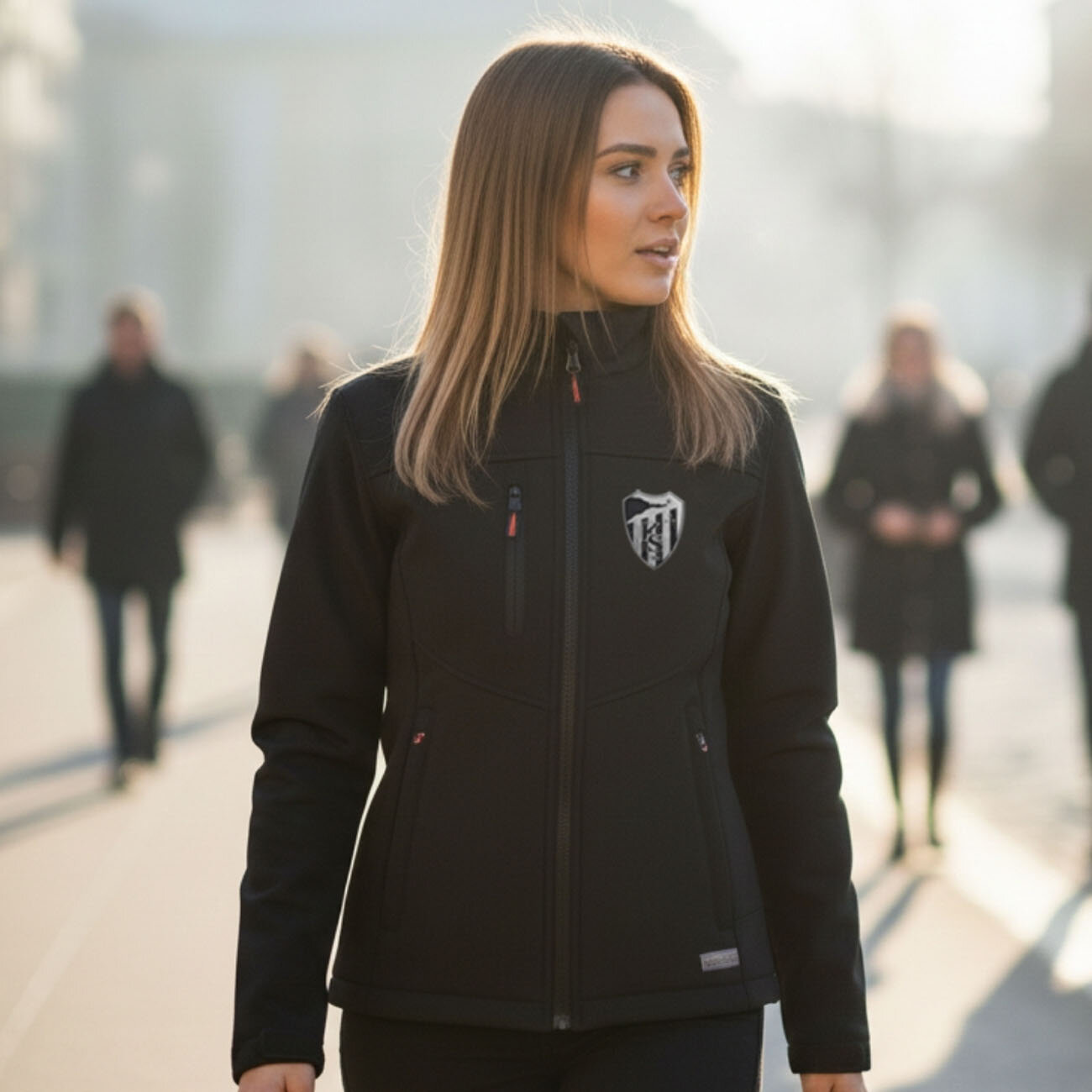 Kocaelispor Lisanslı Softshell Mont Siyah - 7