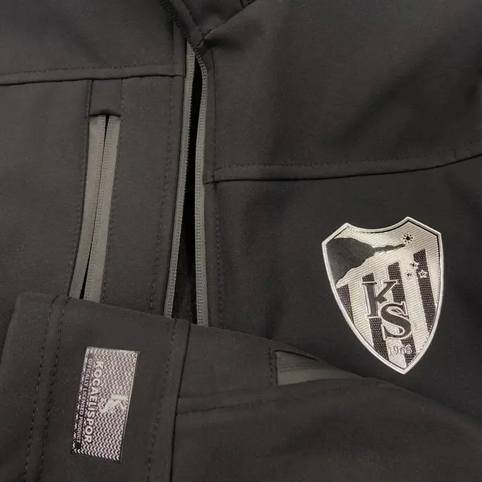 Kocaelispor Lisanslı Softshell Mont Siyah - 7