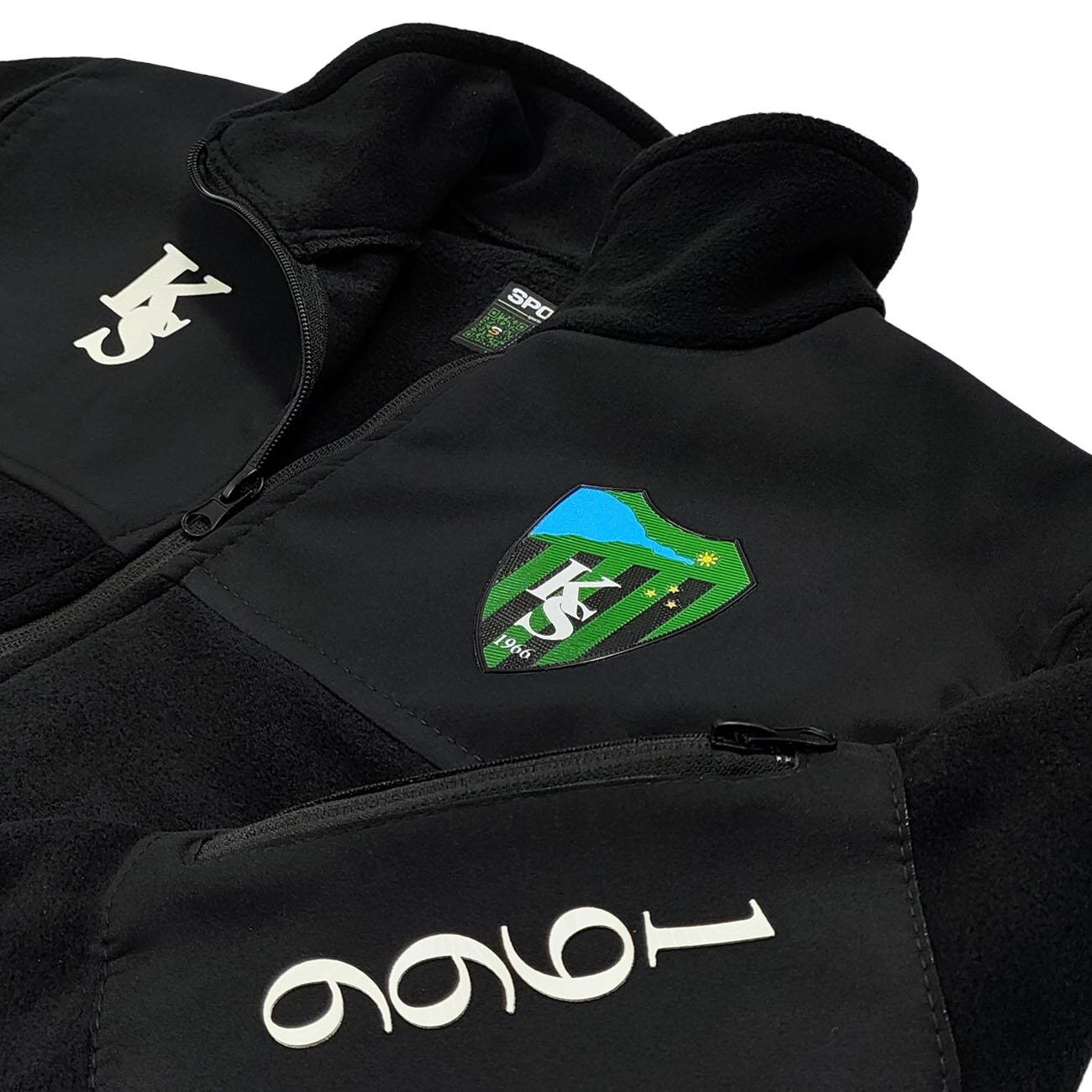 Kocaelispor Lisanslı Softshell Polar Siyah - 4