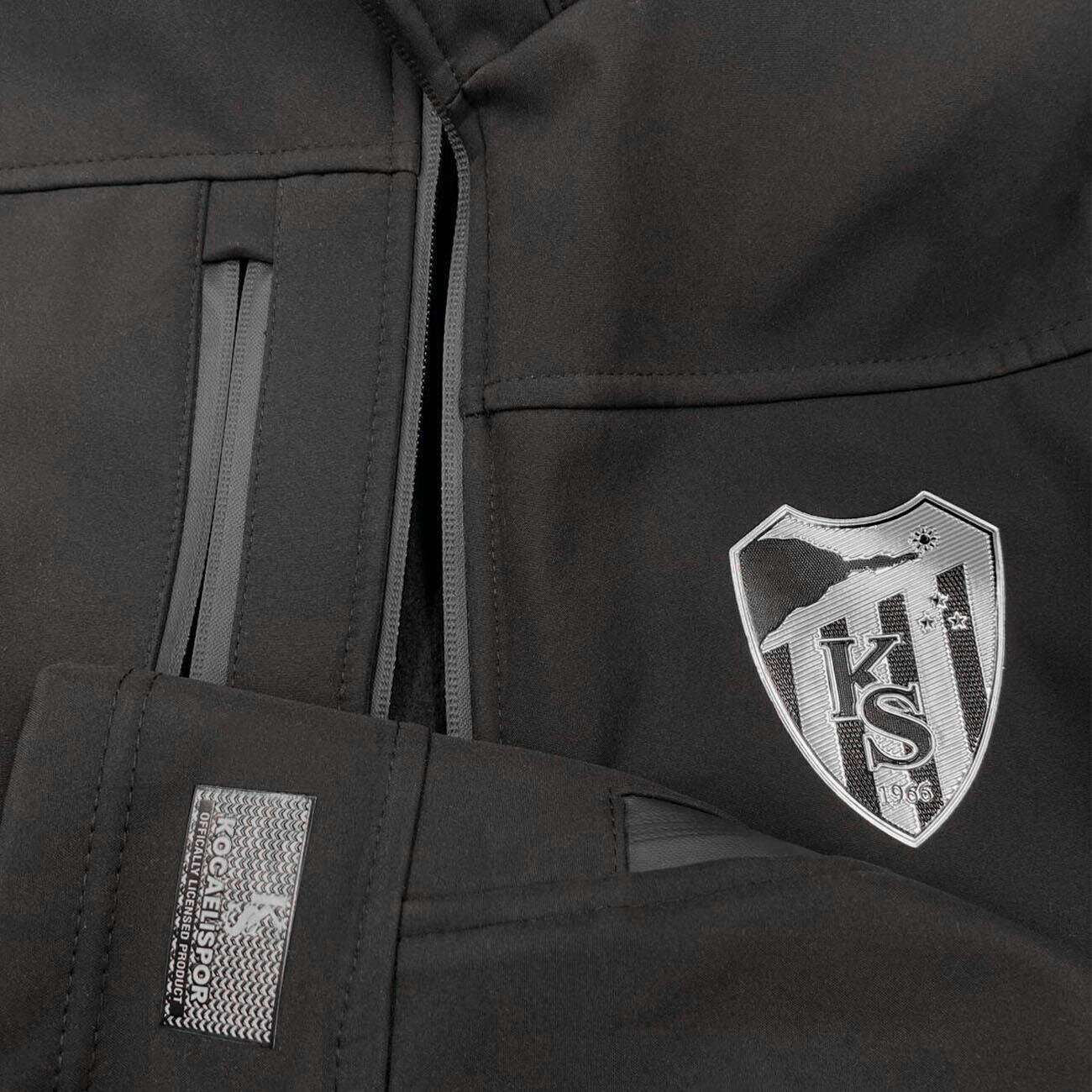 Kocaelispor Lisanslı Softshell Yelek Siyah - 4