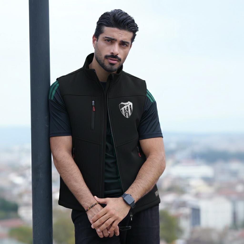 Kocaelispor Lisanslı Softshell Yelek Siyah - 5