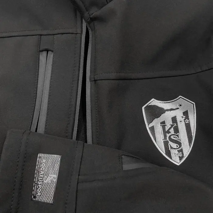Kocaelispor Lisanslı Softshell Yelek Siyah - 6