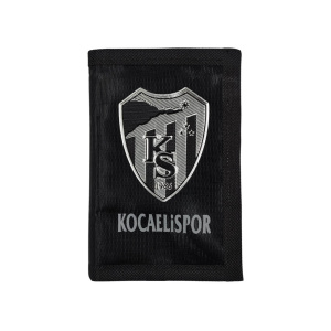Kocaelispor Lisanslı Su Geçirmez Cırtlı Cüzdan Gümüş 
