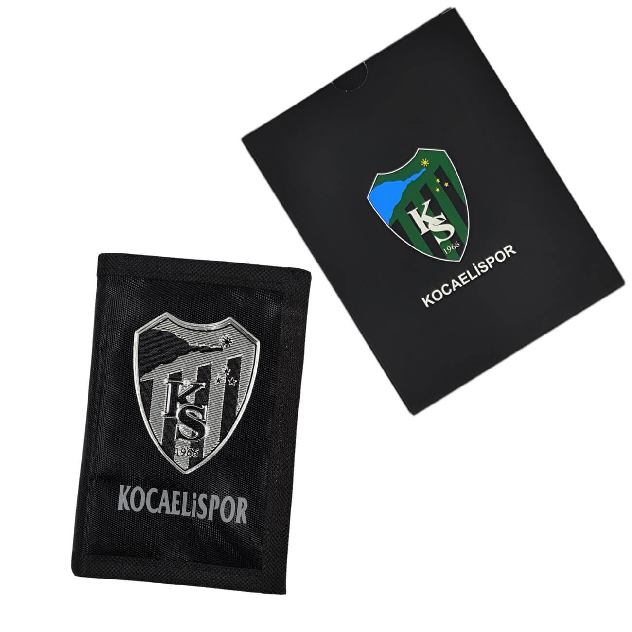 Kocaelispor Lisanslı Su Geçirmez Cırtlı Cüzdan Gümüş - 2