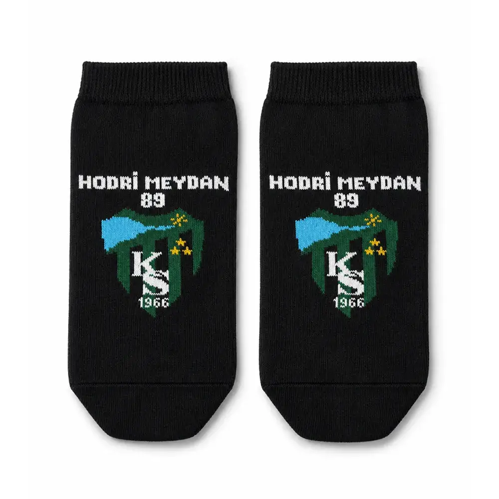 Kocaelispor Lisanslı Taraftar Patik Çorap Siyah - 1