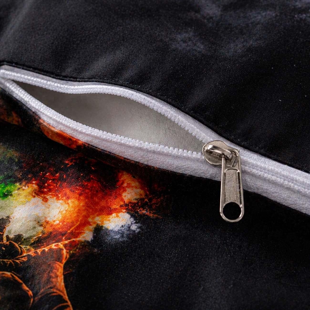 Kocaelispor Lisanslı Taraftar Tek Kişilik Nevresim Takımı Siyah - 3