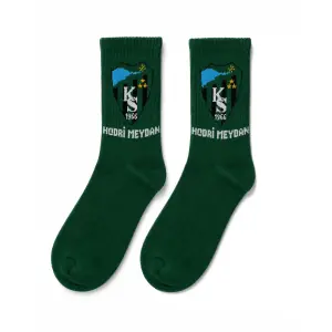 Kocaelispor Lisanslı Taraftar Tenis Çorap Yeşil - Kocaelispor