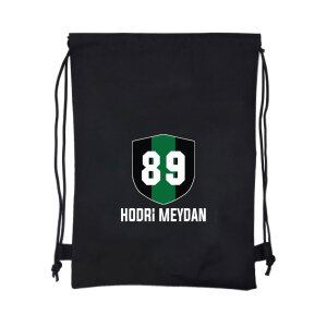 Kocaelispor Lisanslı Taraftar İpli Spor Çanta Siyah - Kocaelispor