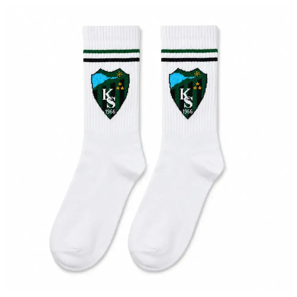 Kocaelispor Lisanslı Tenis Çorap Beyaz - 1