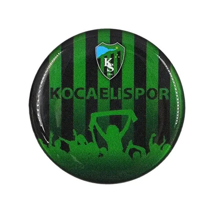 Kocaelispor Lisanslı Yuvarlak Magnet Taraftar - 2